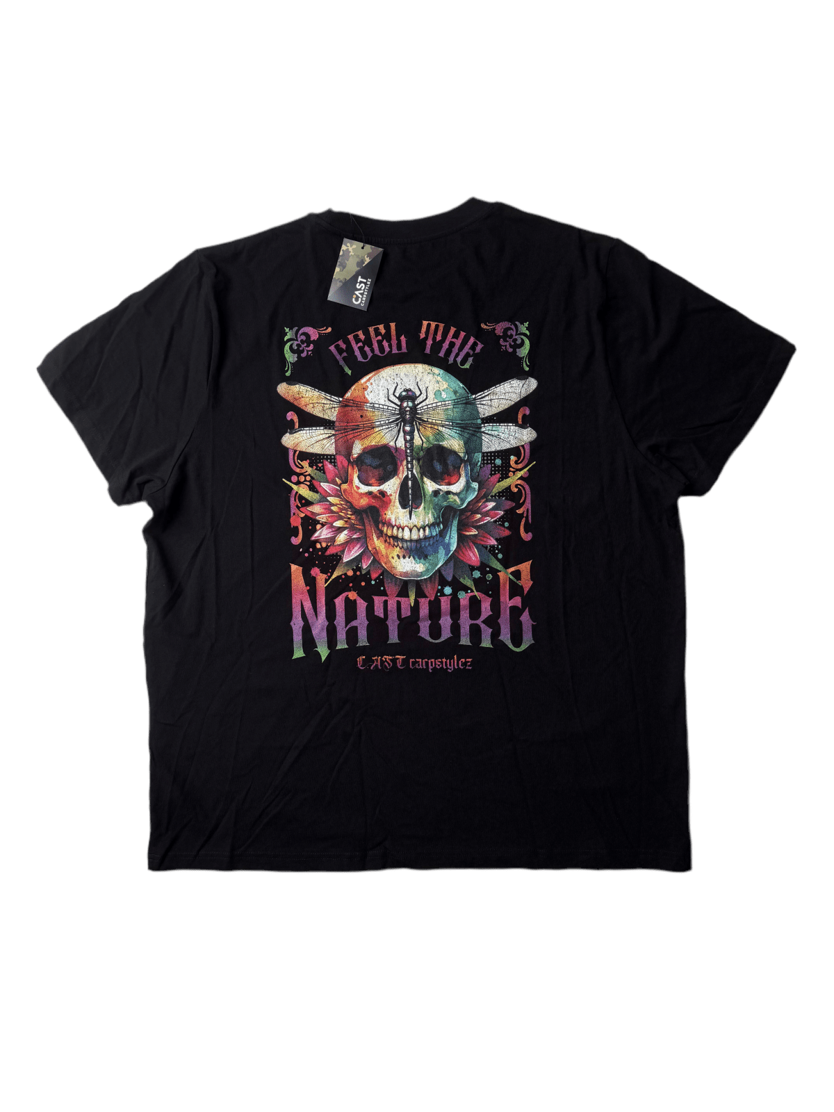 Karpfen Angeln [SOFORT] FEEL THE NATURE Heavy T-Shirt 3XL - CAST carpstylez