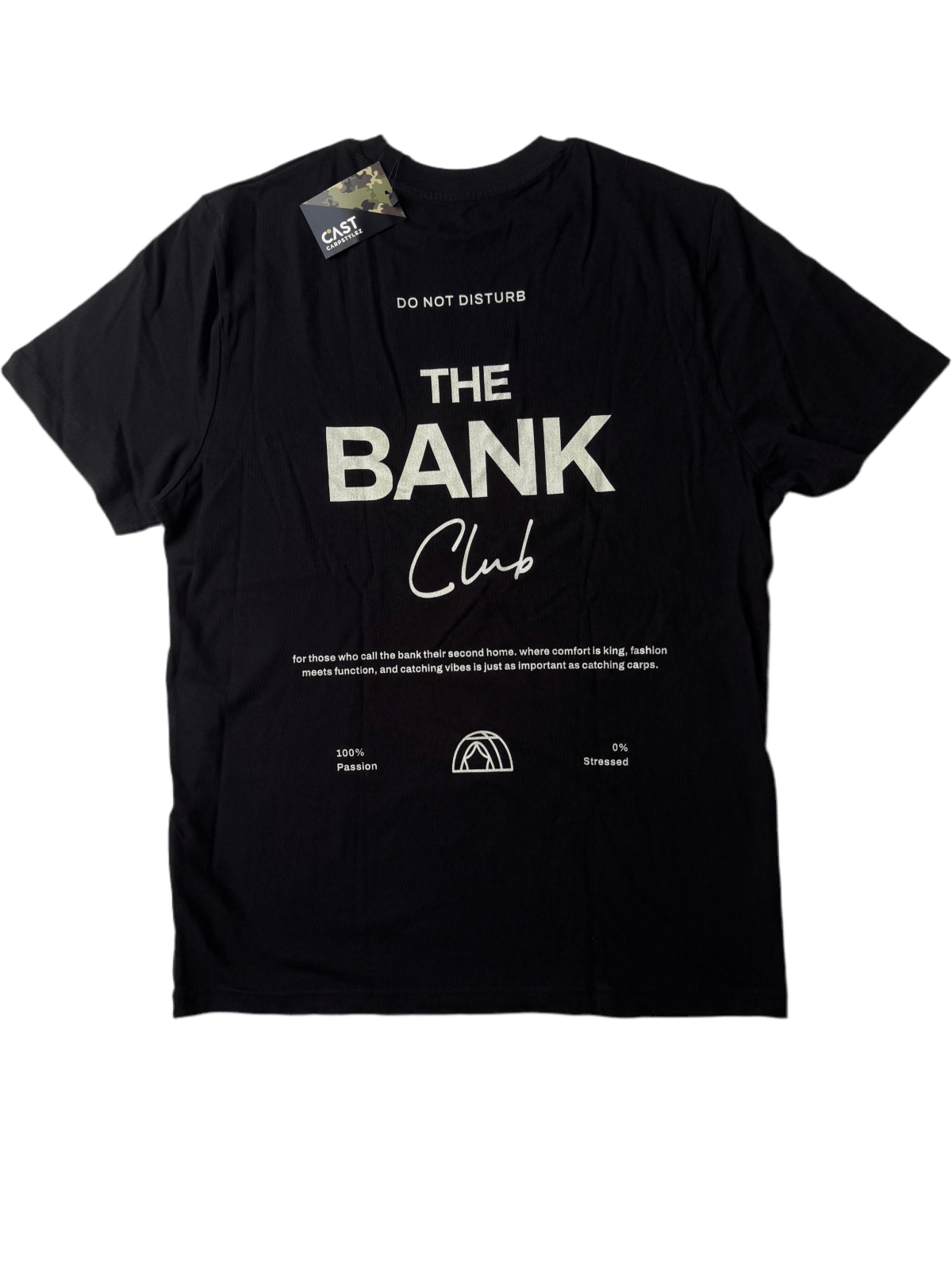 Karpfen Angeln [SOFORT] THE BANK CLUB Heavy T-Shirt M - CAST carpstylez