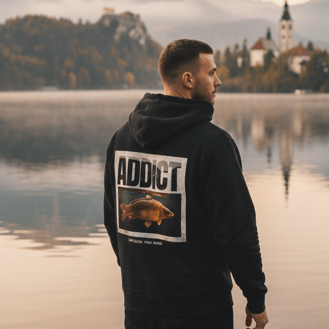 Karpfen Angeln mit ADDICT Prime Hoodie - CAST carpstylez