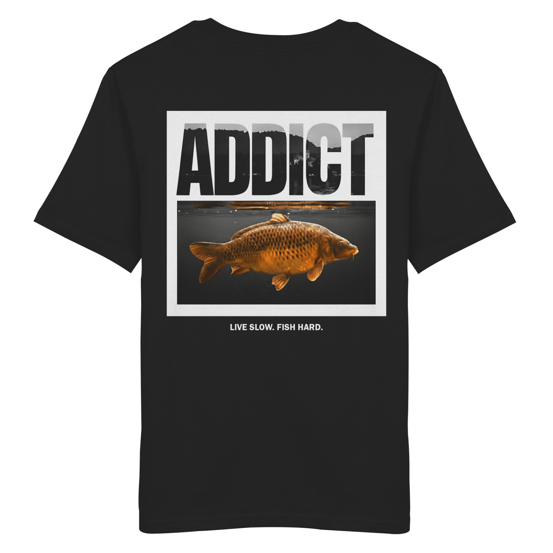 Karpfen Angeln mit ADDICT Prime T-Shirt - CAST carpstylez