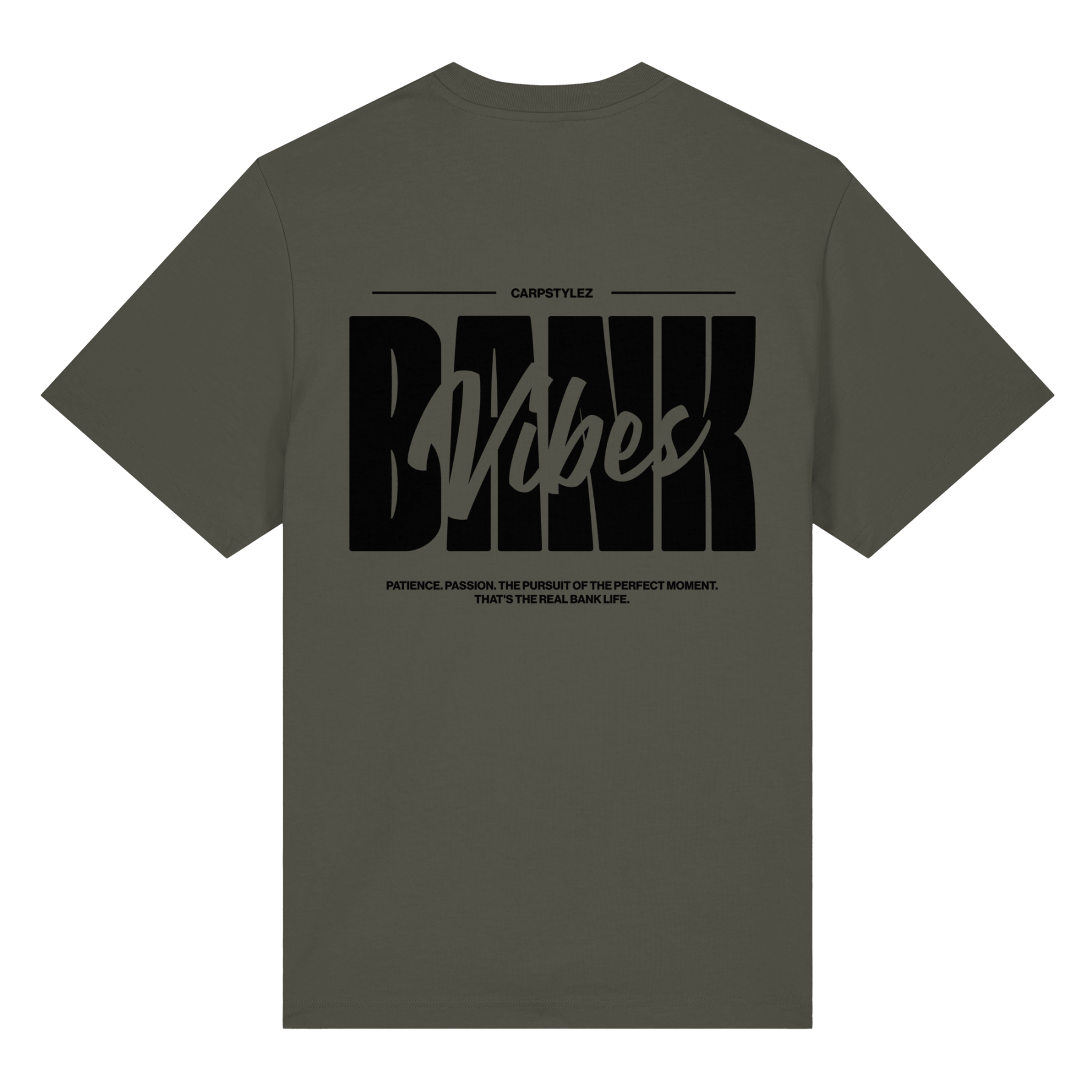 Karpfen Angeln mit BANK VIBES Heavy T-Shirt - CAST carpstylez