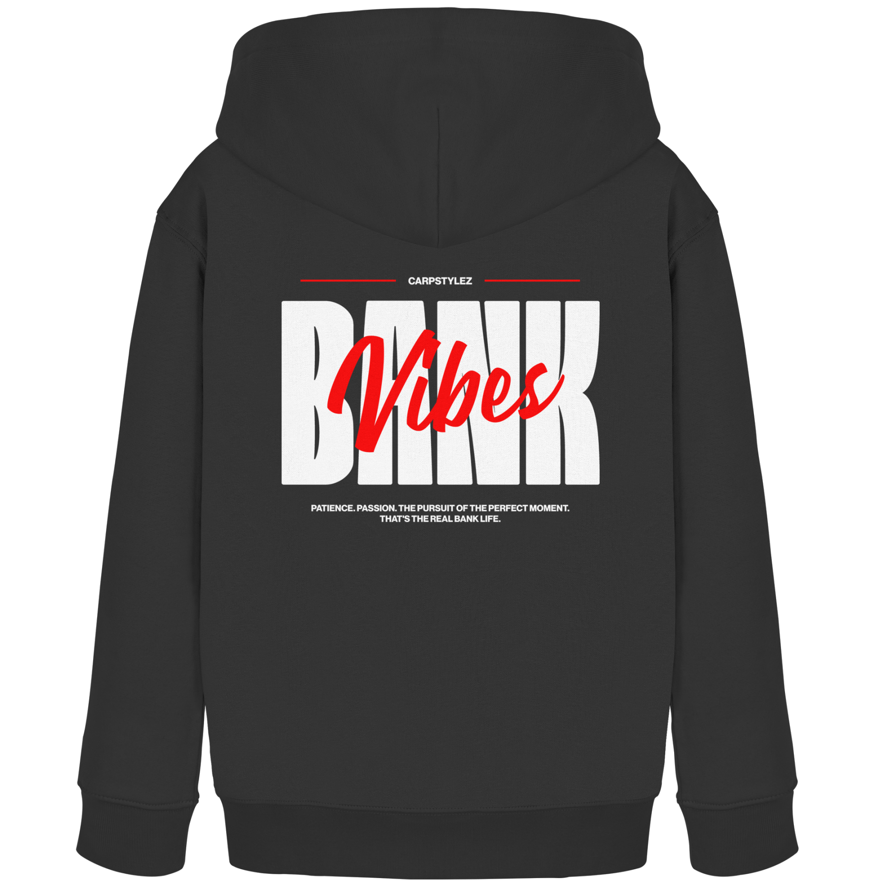 Karpfen Angeln mit BANK VIBES Kids Prime Hoodie - CAST carpstylez