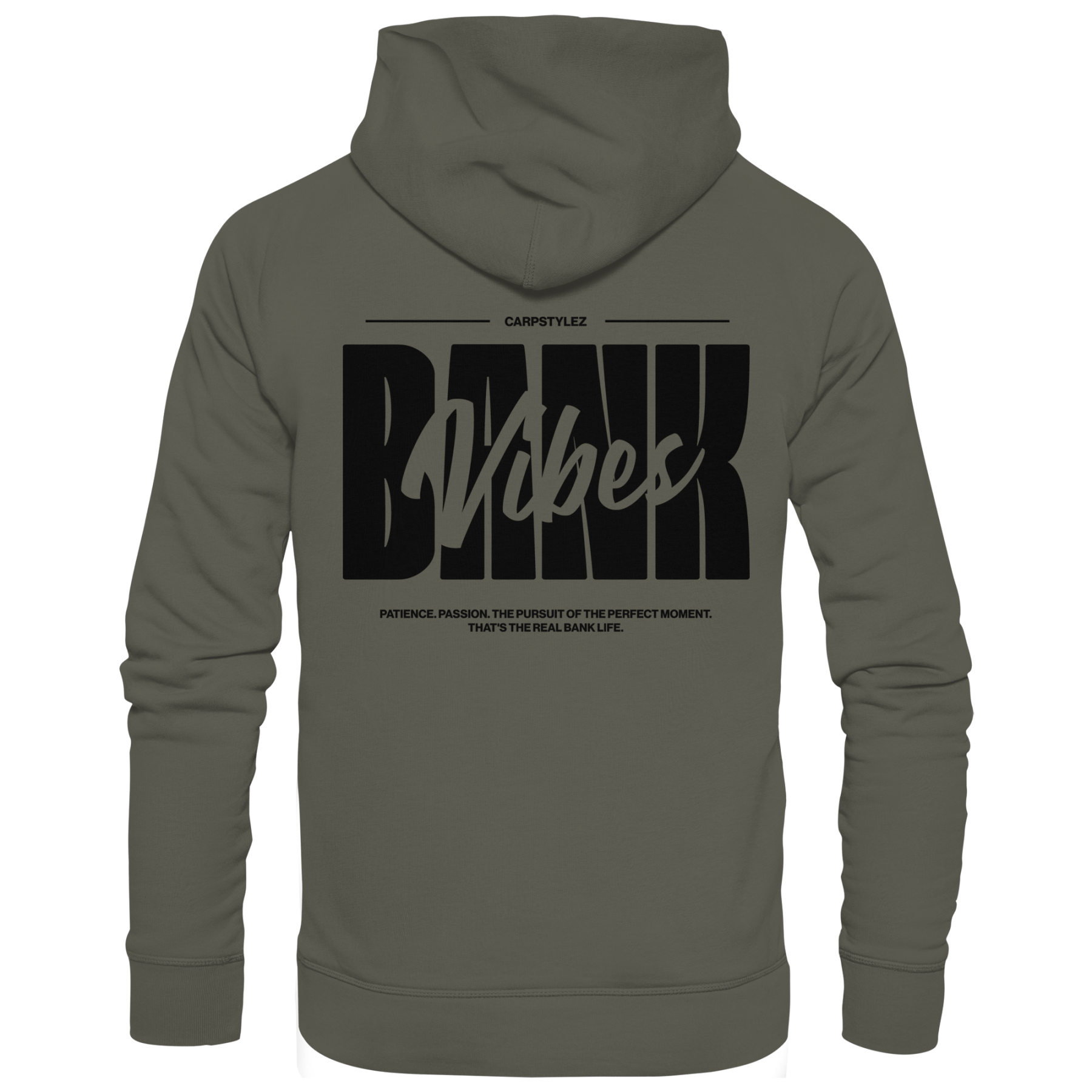 Karpfen Angeln mit BANK VIBES Prime Hoodie - CAST carpstylez