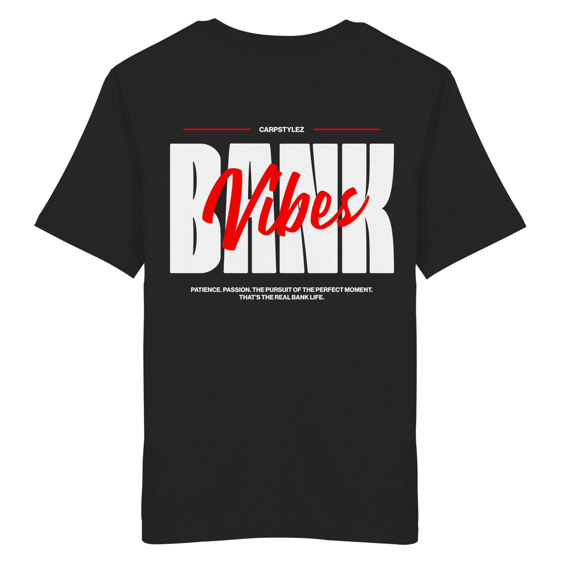 Karpfen Angeln mit BANK VIBES Prime T-Shirt - CAST carpstylez