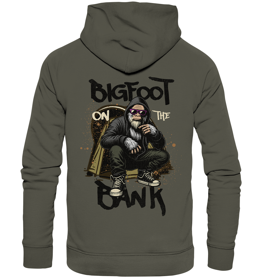 Karpfen Angeln mit BIGFOOT ON THE BANK Prime Hoodie - CAST carpstylez