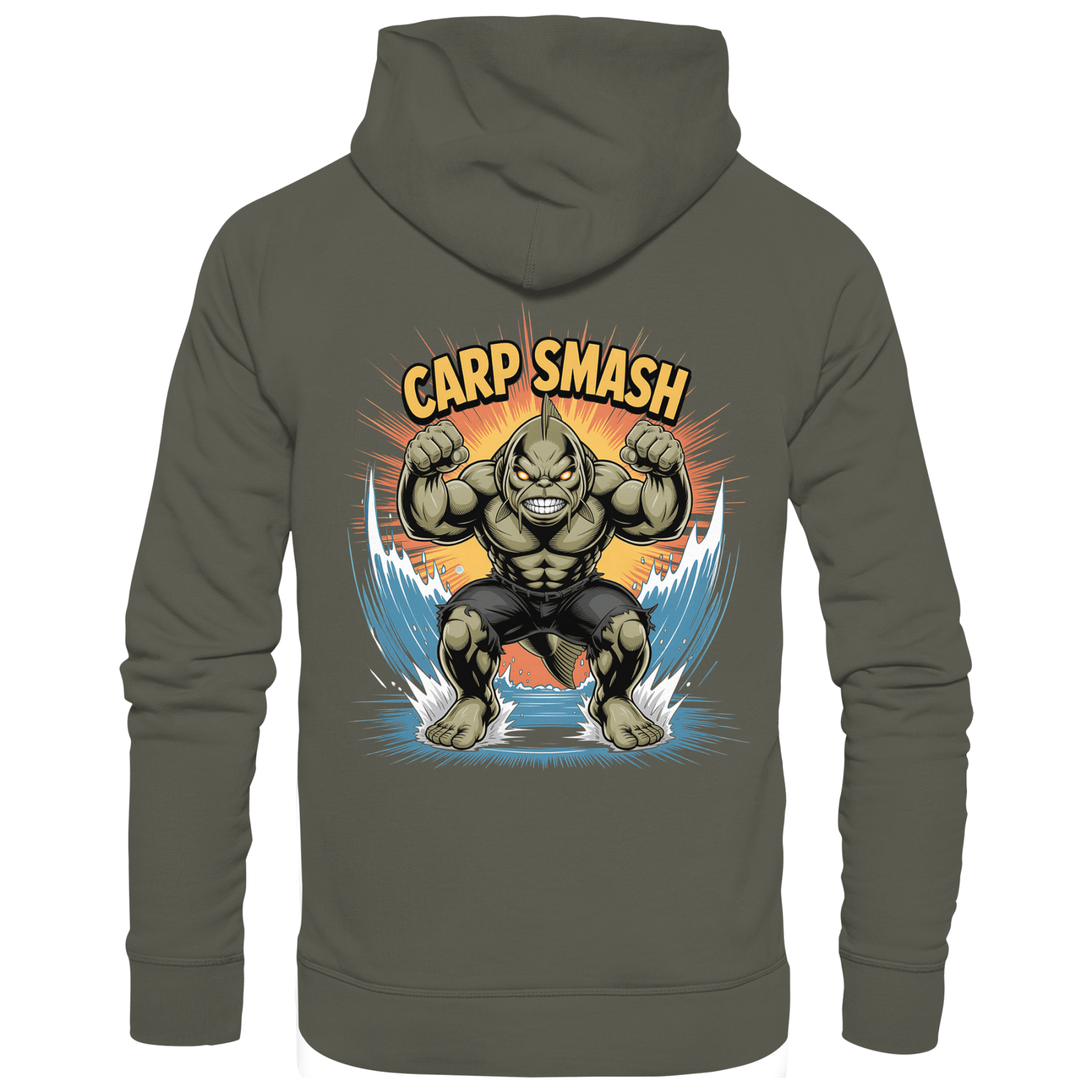 Karpfen Angeln mit CARP SMASH Prime Hoodie - CAST carpstylez