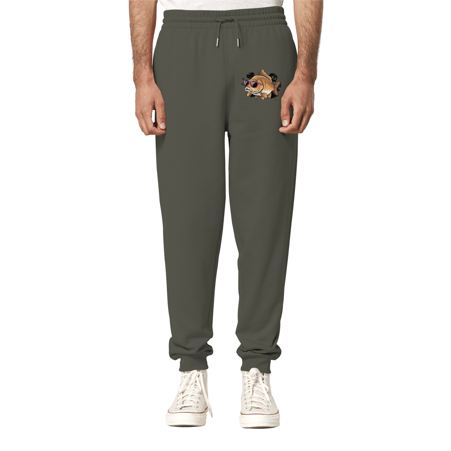 Karpfen Angeln mit CARPIFIED SWAG Jogginghose - CAST carpstylez