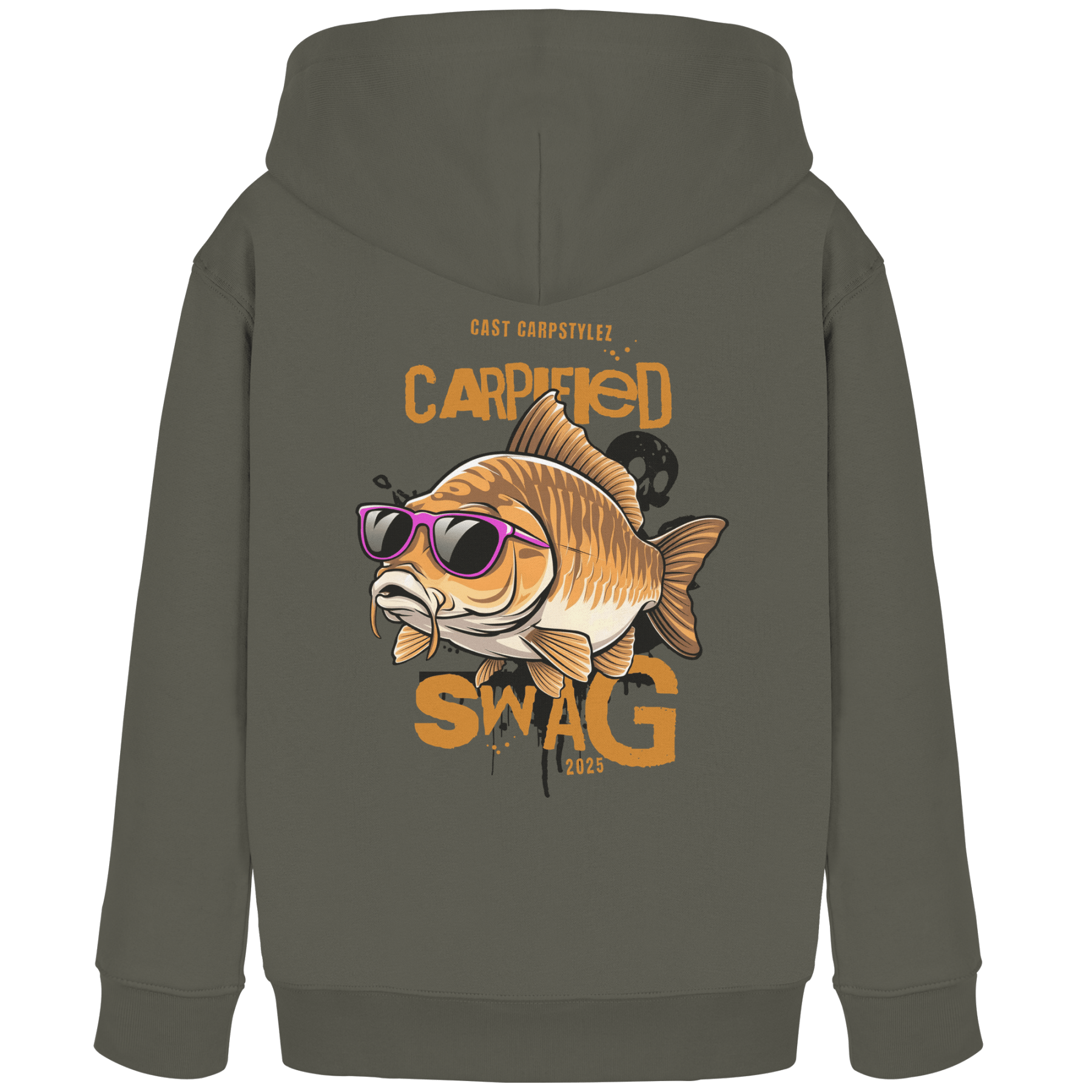 Karpfen Angeln mit CARPIFIED SWAG Kids Prime Hoodie - CAST carpstylez