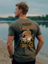 Karpfen Angeln mit CARPIFIED SWAG Prime T-Shirt - CAST carpstylez