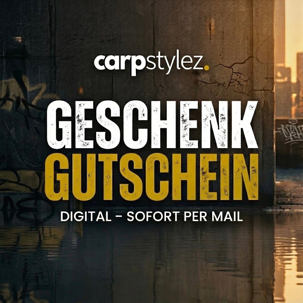 Karpfenangler mit carpstylez Geschenkgutschein