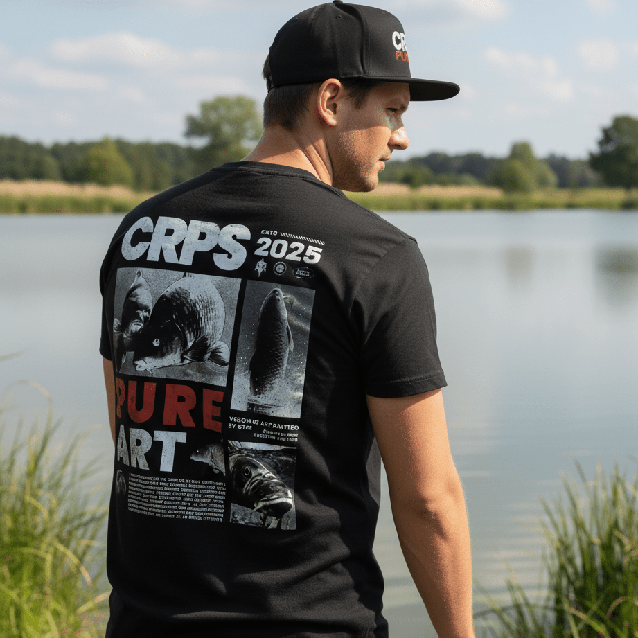 Karpfen Angeln mit CRPS PURE ART Prime T-Shirt - CAST carpstylez