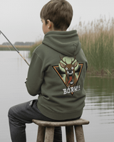 Karpfen Angeln mit DEER FEAR Kids Prime Hoodie - CAST carpstylez