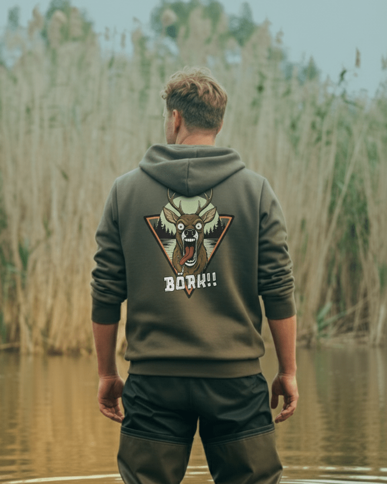Karpfen Angeln mit DEER FEAR Prime Hoodie - CAST carpstylez