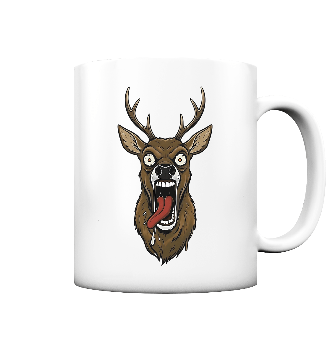 Karpfen Angeln mit DEER FEAR Tasse matt - CAST carpstylez