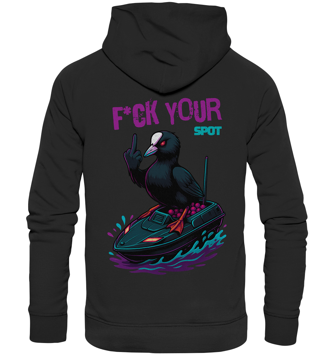 Karpfen Angeln mit F*CK YOUR SPOT Prime Hoodie - CAST carpstylez