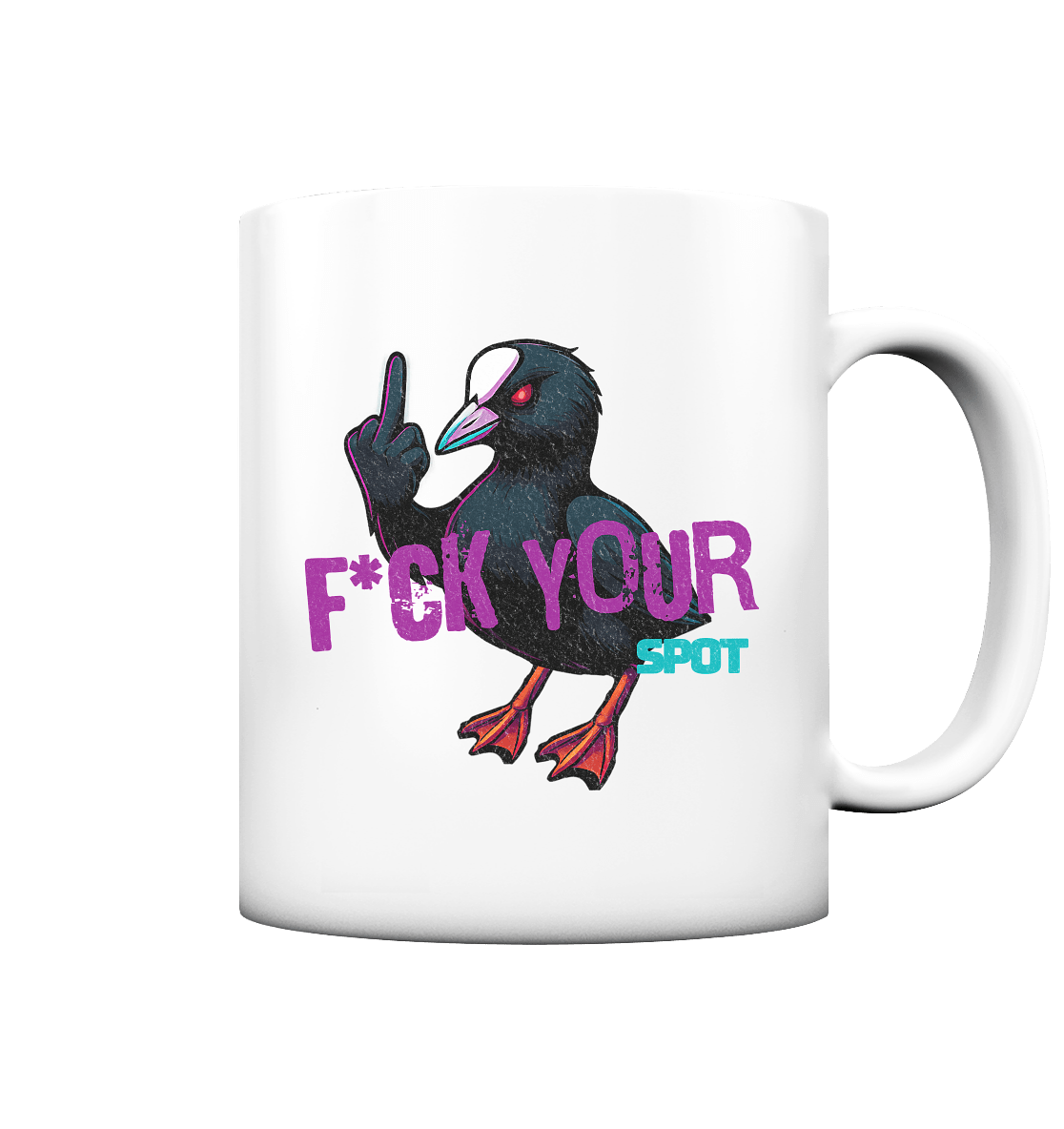 Karpfen Angeln mit F*CK YOUR SPOT Tasse matt - CAST carpstylez