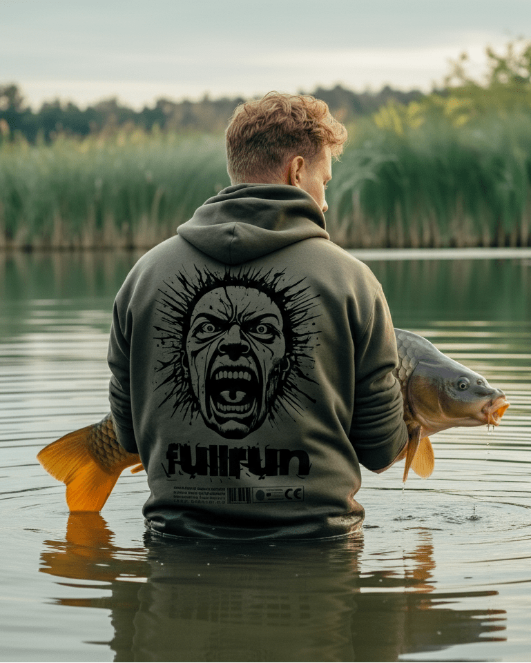 Karpfen Angeln mit FULLRUN Prime Hoodie - CAST carpstylez