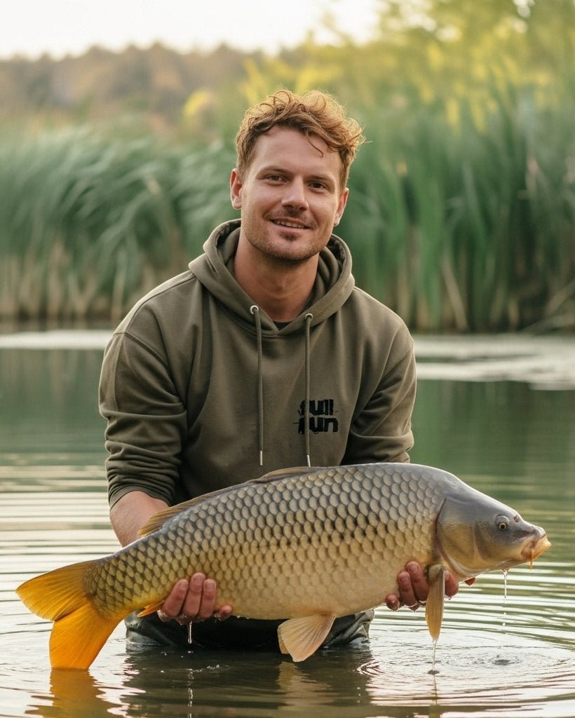 Karpfen Angeln mit FULLRUN Prime Hoodie - CAST carpstylez