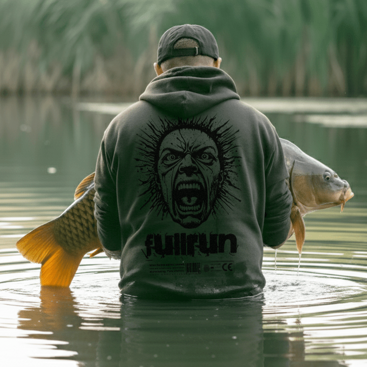 Karpfen Angeln mit FULLRUN Prime Hoodie - CAST carpstylez