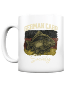 Karpfen Angeln mit GERMAN CARP Society Tasse matt - CAST carpstylez