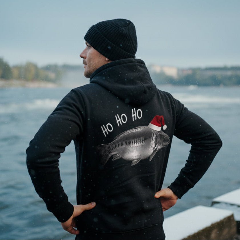 Karpfen Angeln mit HO HO HO Prime Hoodie - CAST carpstylez