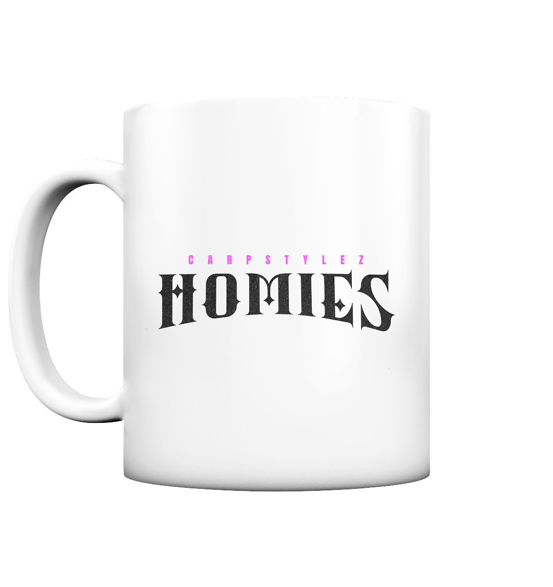 Karpfen Angeln mit HOMIES Tasse matt - CAST carpstylez