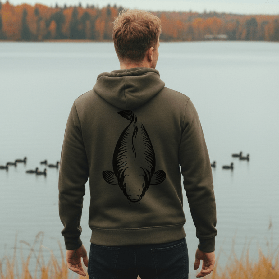 Karpfen Angeln mit KING CARP GOLD Prime Hoodie - CAST carpstylez