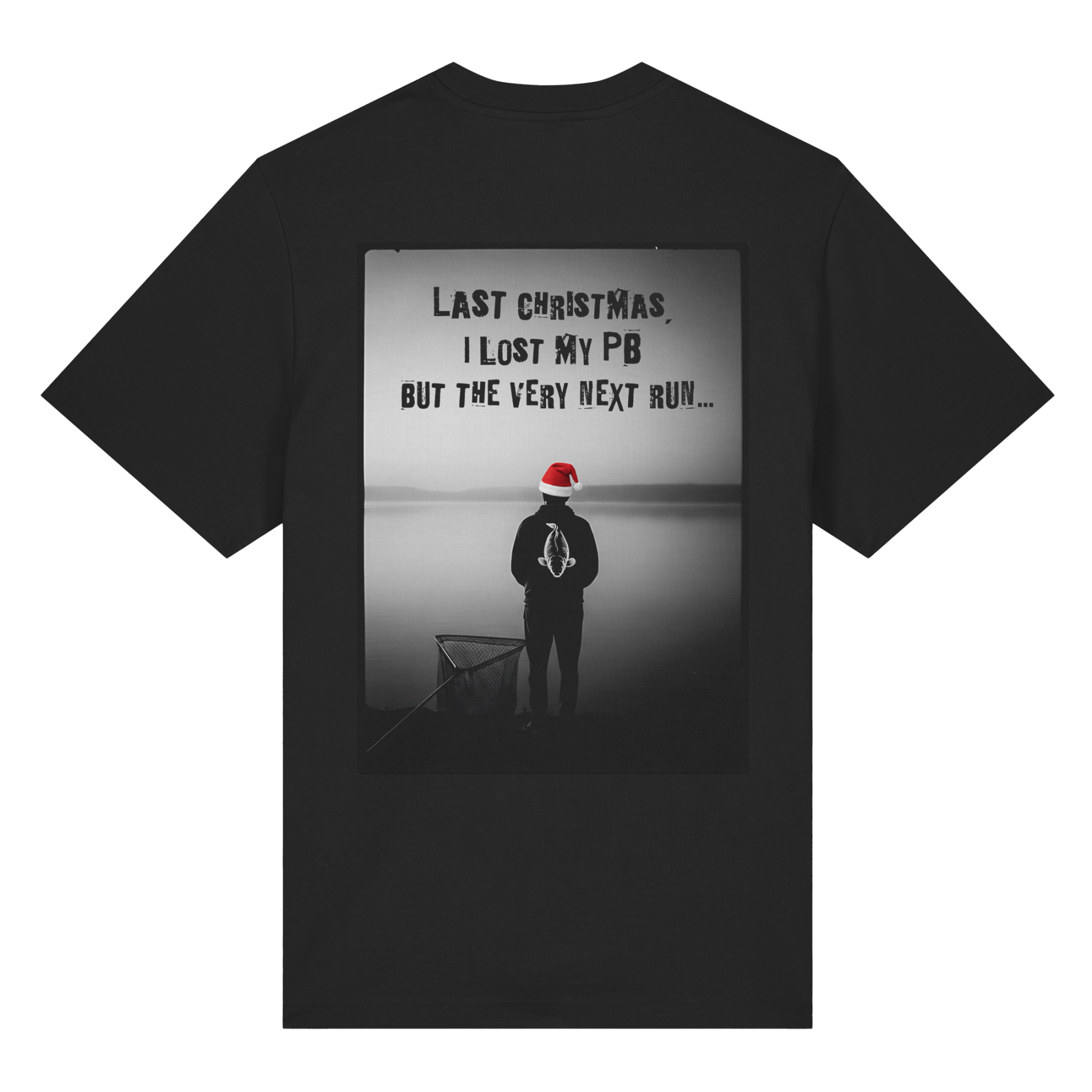 Karpfen Angeln mit LAST CHRISTMAS PB Heavy T-Shirt - CAST carpstylez