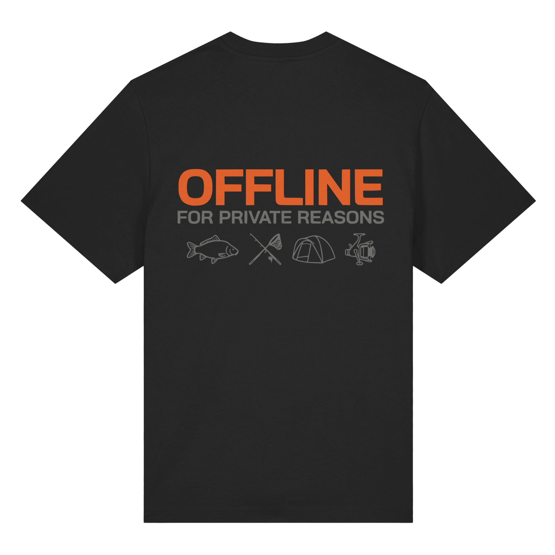 Karpfen Angeln mit OFFLINE Heavy T-Shirt - CAST carpstylez