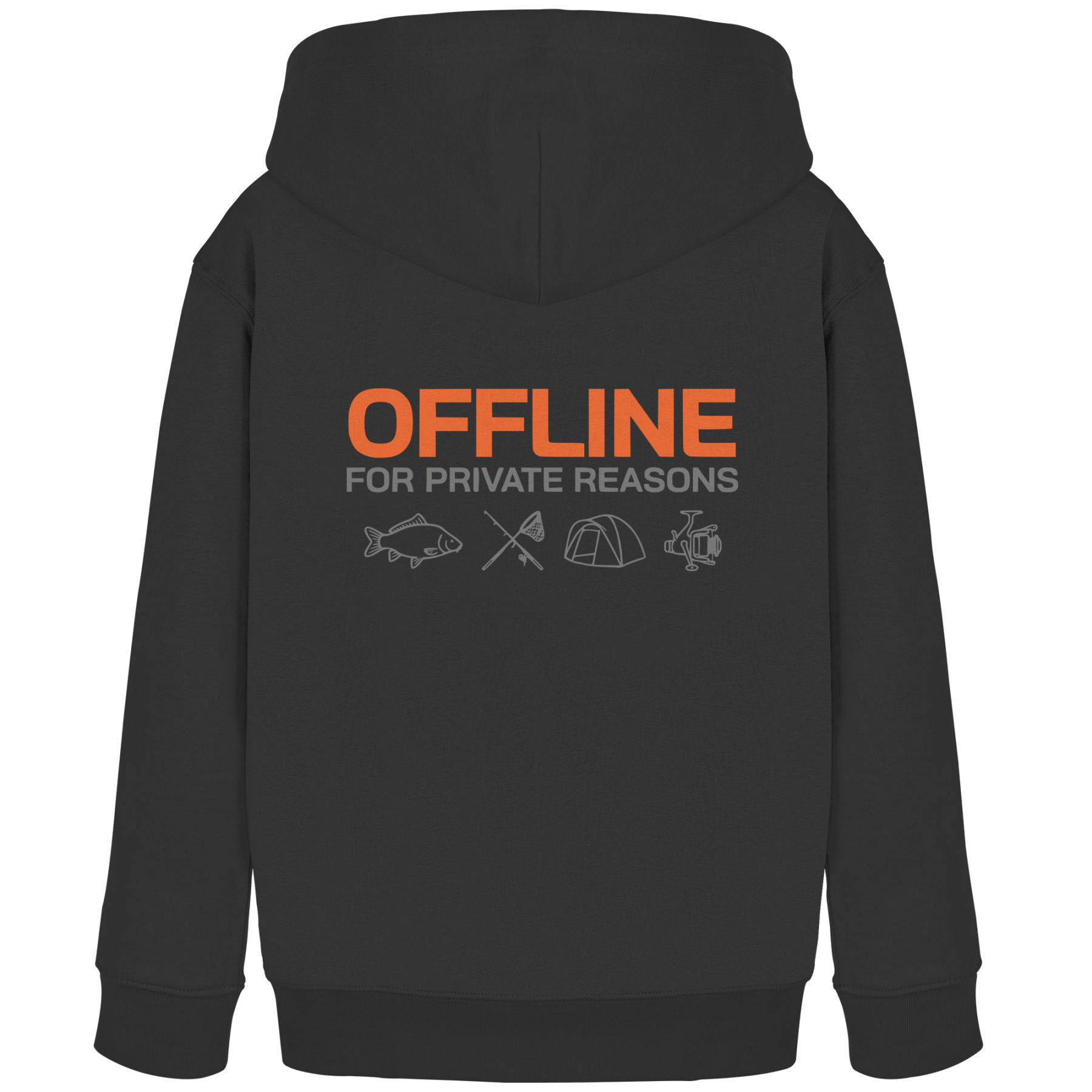 Karpfen Angeln mit OFFLINE Kids Prime Hoodie - CAST carpstylez
