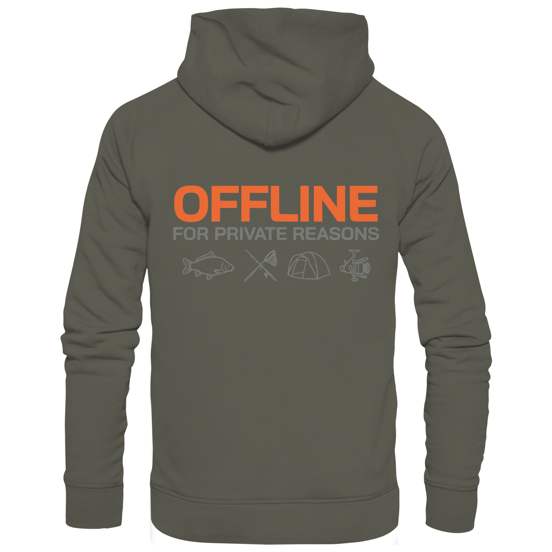 Karpfen Angeln mit OFFLINE Prime Hoodie - CAST carpstylez