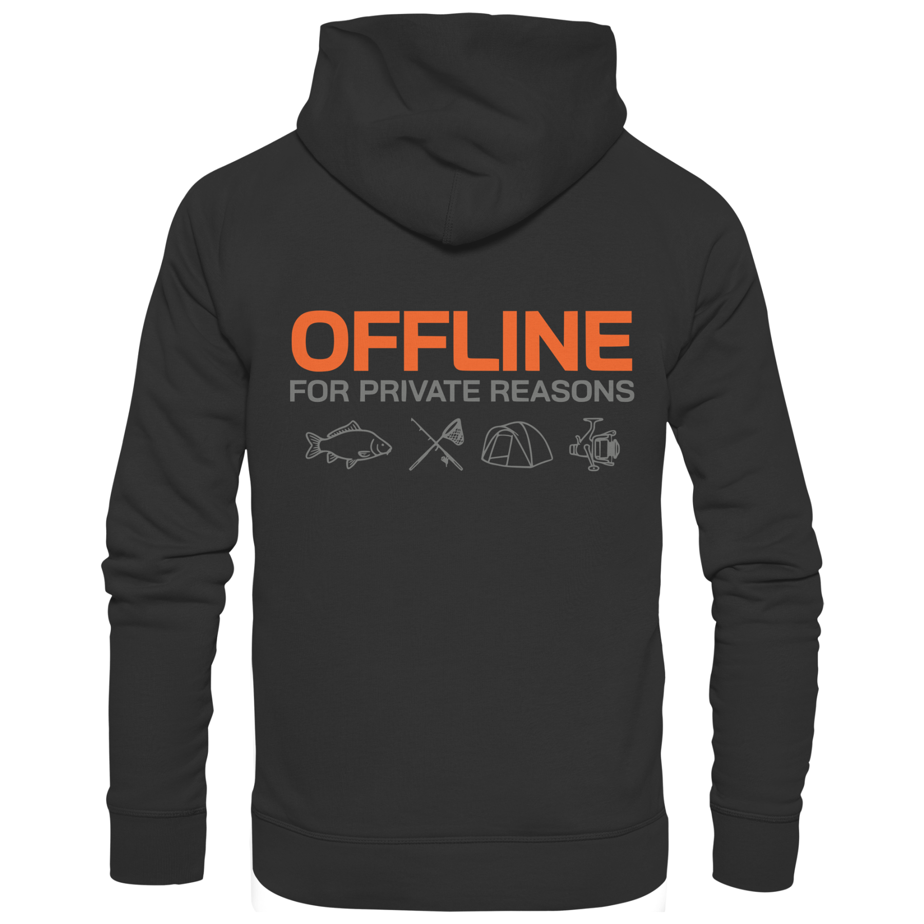 Karpfen Angeln mit OFFLINE Prime Hoodie - CAST carpstylez
