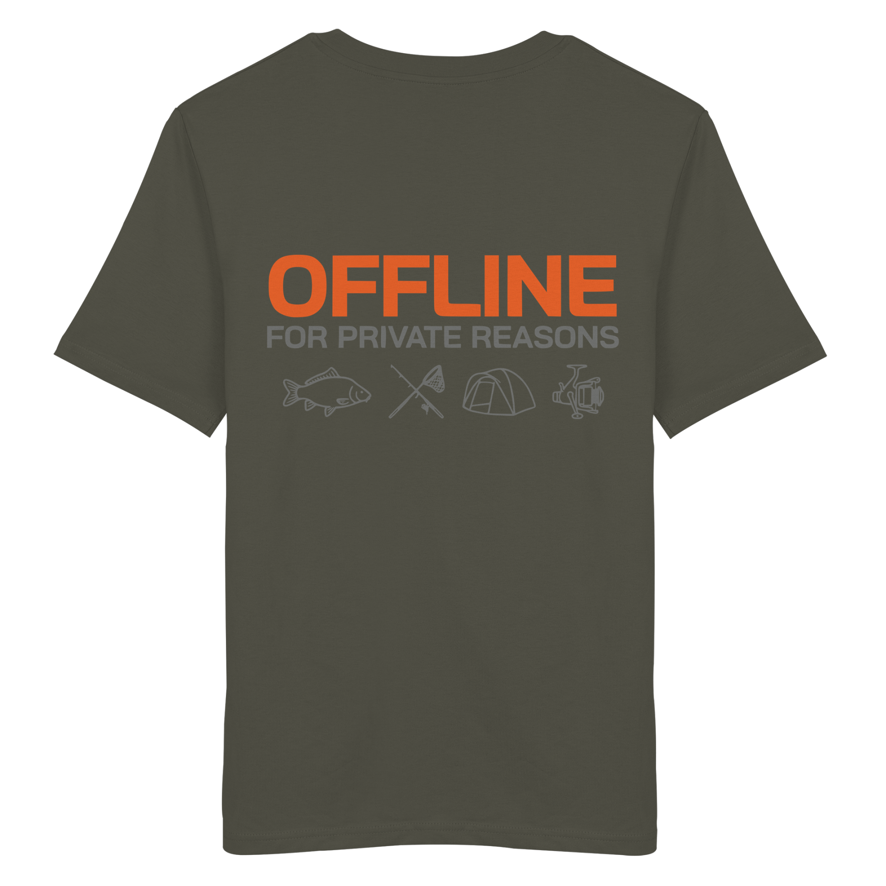 Karpfen Angeln mit OFFLINE Prime T-Shirt - CAST carpstylez