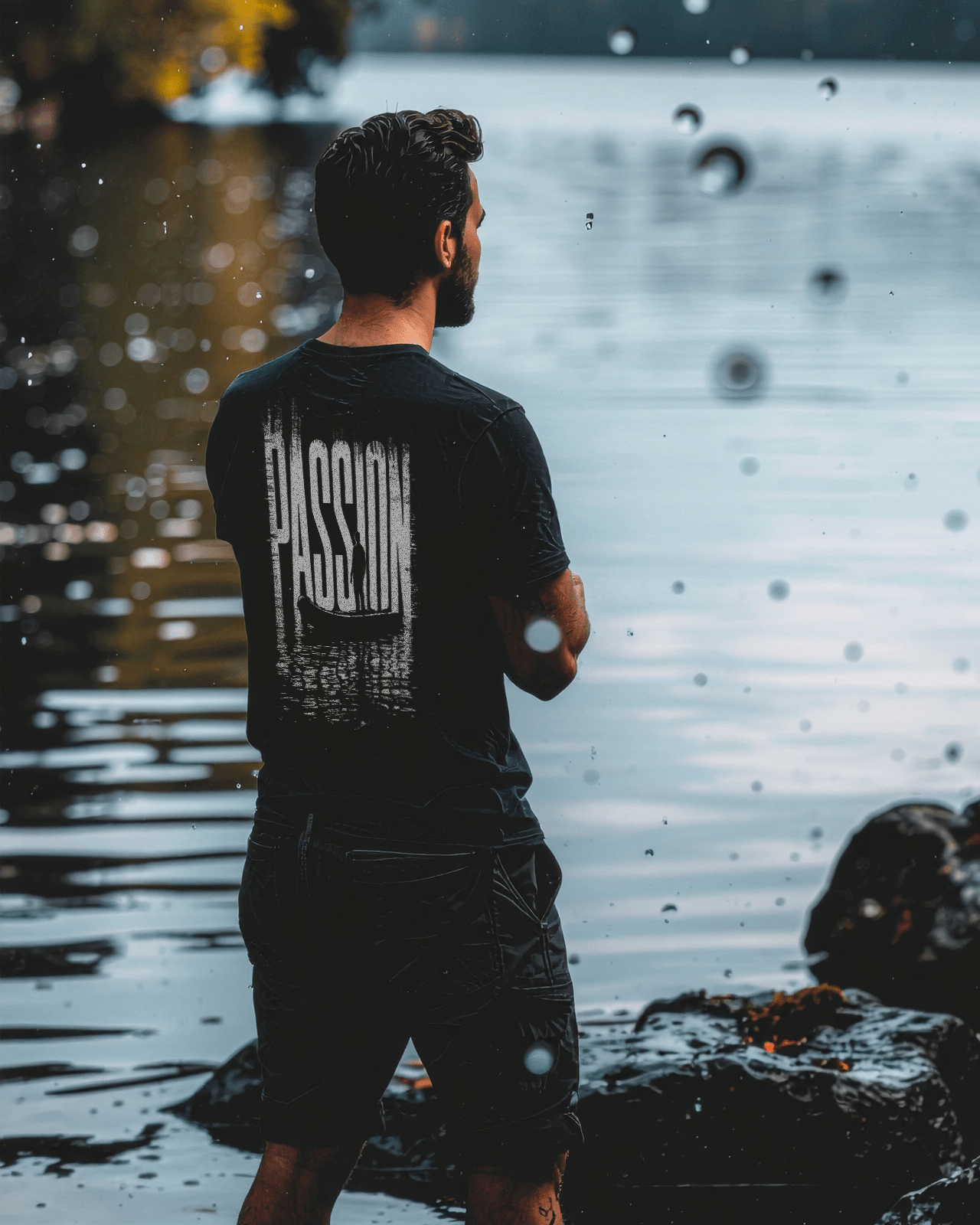 Karpfen Angeln mit PASSION Prime T-Shirt - CAST carpstylez