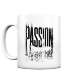 Karpfen Angeln mit PASSION Tasse matt - CAST carpstylez