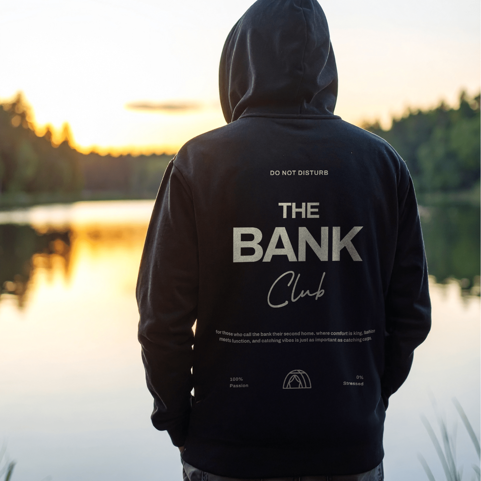 Karpfen Angeln mit THE BANK CLUB Prime Hoodie - CAST carpstylez
