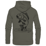 Karpfen Angeln mit THE RISE Prime Hoodie - CAST carpstylez