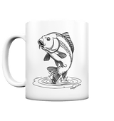 Karpfen Angeln mit THE RISE Tasse matt - CAST carpstylez