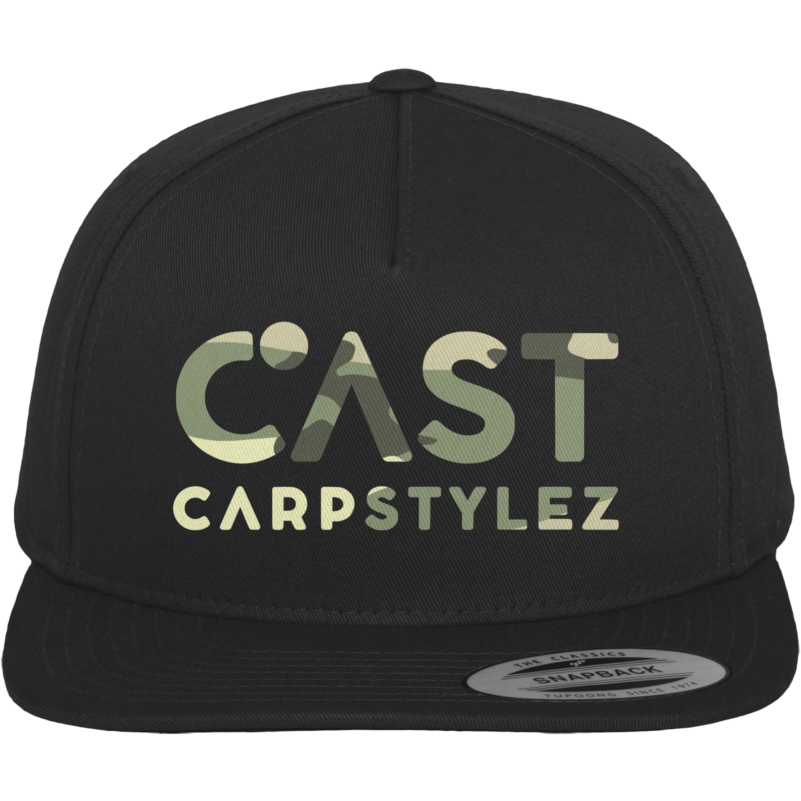 KING CARP CAMO Limited Edition Deluxe Cap Snapback - CAST carpstylez Karpfen Angeln