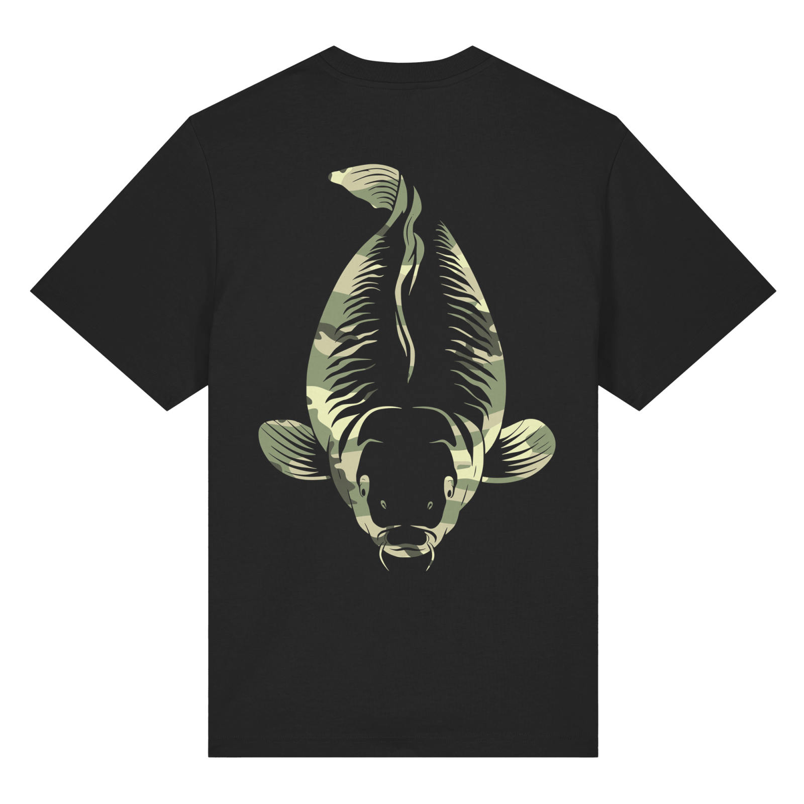 KING CARP CAMO Limited Edition Heavy T-Shirt - CAST carpstylez Karpfen Angeln