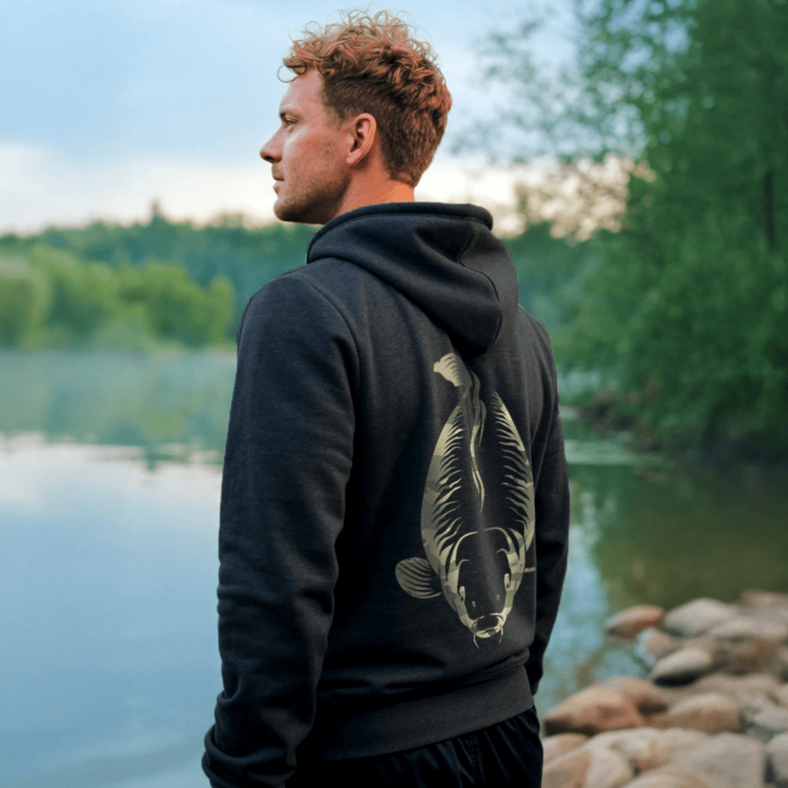 Karpfen Angeln KING CARP CAMO Limited Edition Prime Hoodie - CAST carpstylez