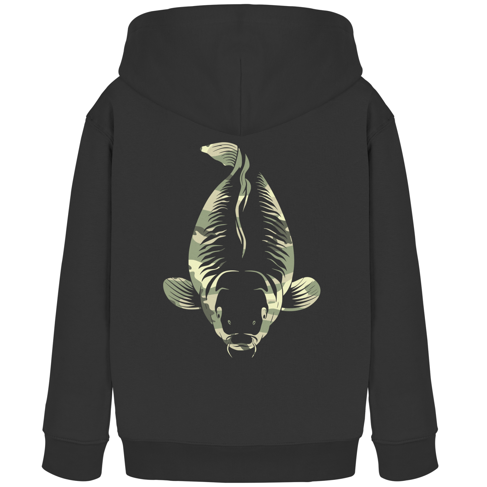 KING CARP CAMO Limited Edition Prime Kids Hoodie - CAST carpstylez Karpfen Angeln