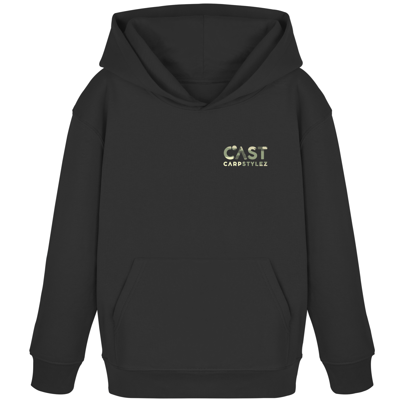 KING CARP CAMO Limited Edition Prime Kids Hoodie - CAST carpstylez Karpfen Angeln