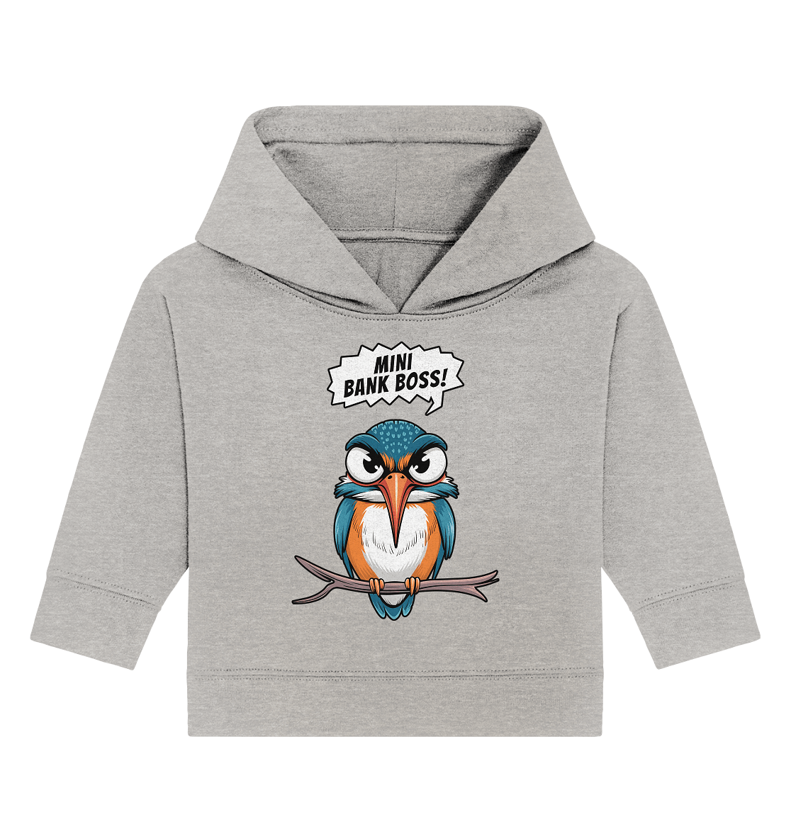 MINI BANK BOSS Baby Hoodie - carpstylez Karpfen Angeln