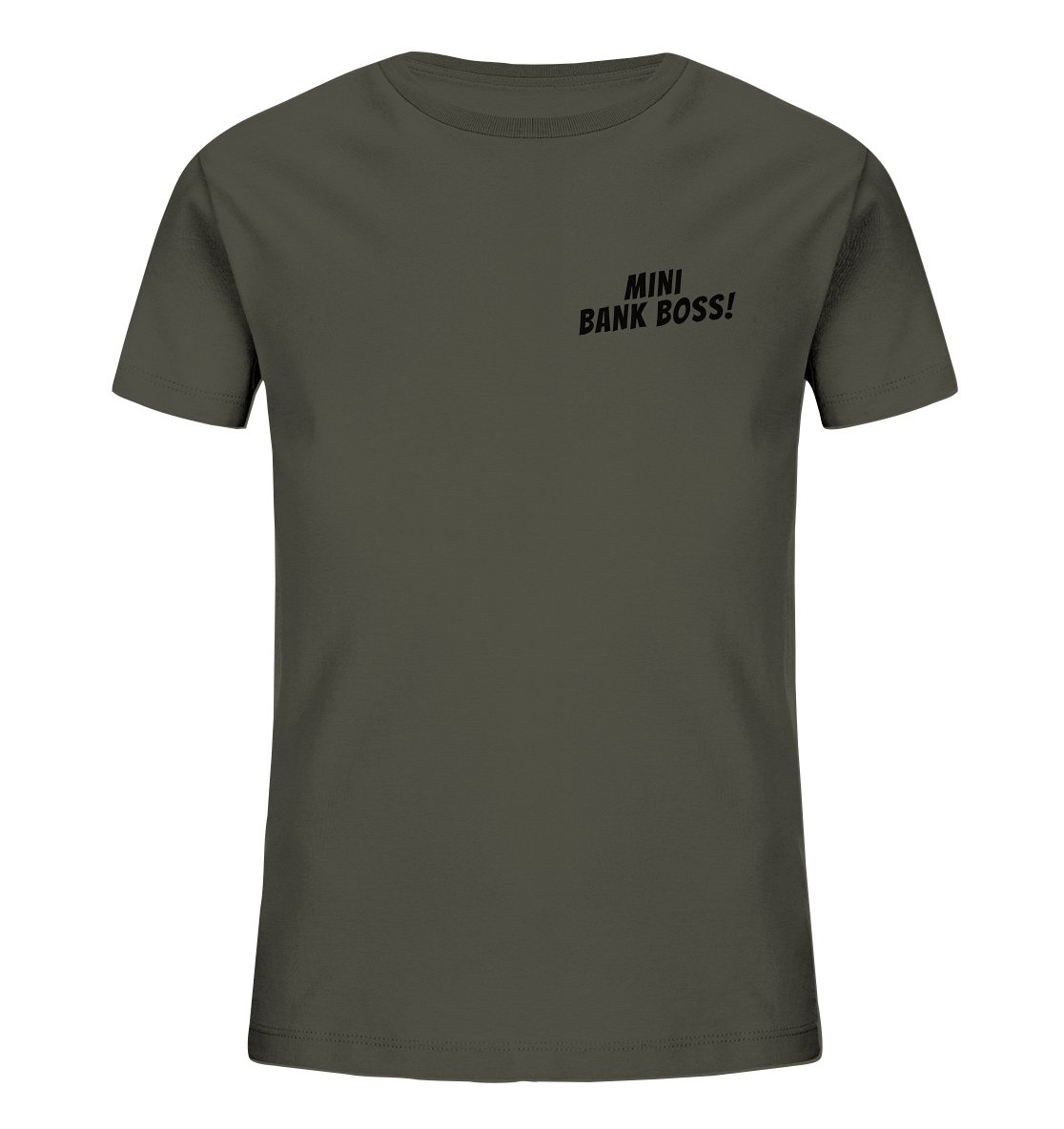 MINI BANK BOSS Kids T-Shirt - carpstylez Karpfen Angeln