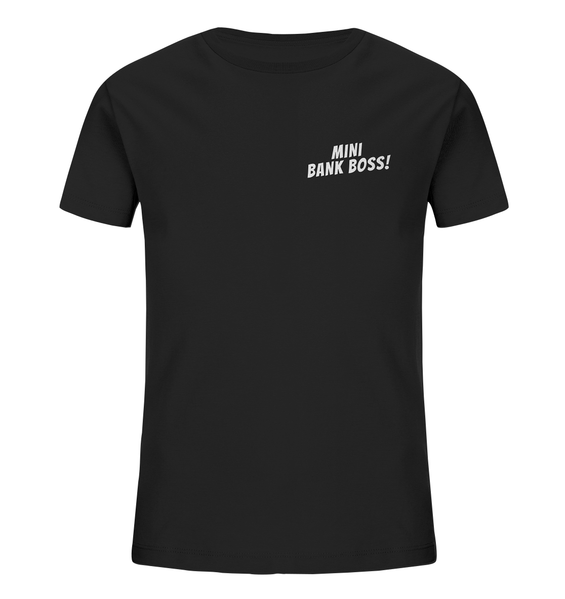 MINI BANK BOSS Kids T-Shirt - carpstylez Karpfen Angeln
