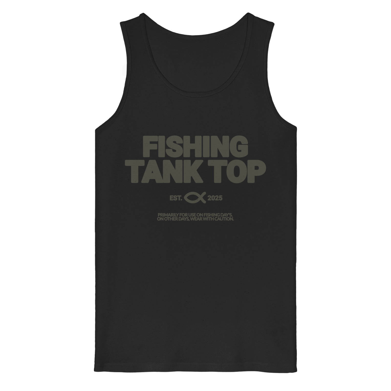 MY FISHING - Organic Tank Top - carpstylez Karpfen Angeln