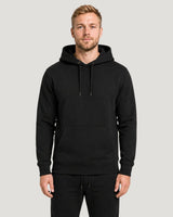 BANKSIDE SAINT NS401 Hoodie Black Halfbody Front clean #farbe_black