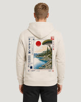 LAC DE SAINT-CASSIEN Hoodie Ivory – Halfbody Rückseite #farbe_ivory