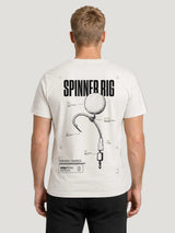 carpstylez THE RIGS Spinner Rig Shirt Ivory – Trageansicht 1, Karpfen-Streetwear _var_ivory #farbe_ivory
